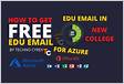 How to Get Edu mail Free For Microsoft AZURE